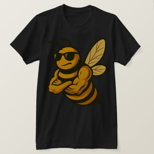 T-shirt Cool BEE et ajustement (Design devant)