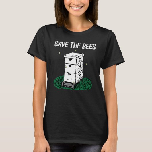 T-shirt Cool Beekeeping For Men Women Honeybee Honeycomb (Devant)