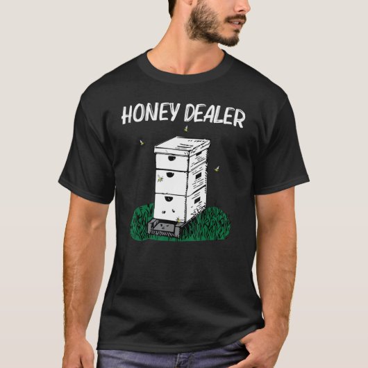 T-shirt Cool Beekeeping For Men Women Honeybee Honeycomb (Devant)