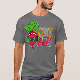 T-shirt Cool Beet Funny Vegetable Music Pun Humour