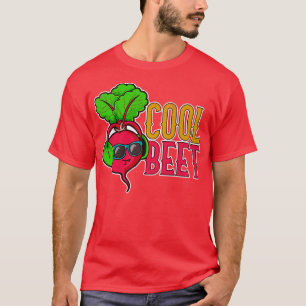 T-shirt Cool Beet Funny Vegetable Music Pun Humour