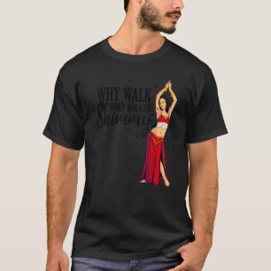 T-shirt Cool Belly Danser Hommes Femmes Arabian Dance Shim