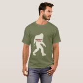 T-shirt Cool Bigfoot Sasquatch Strong Funny Bigfoot (Devant entier)