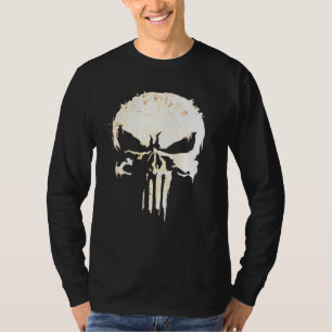 T-shirt Cool Biker inspiré crâne et os