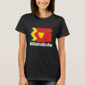 T-shirt Cool Birmingham Flag (Devant)