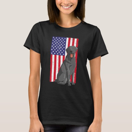 T-shirt Cool Black Lab Pour Hommes Femmes Black Labrador R (Devant)