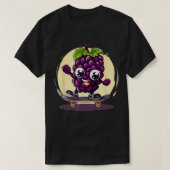 T-shirt Cool Blackberry Fruit aime skateboard Costume (Design devant)