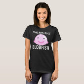 T-shirt Cool Blobfish Conception Pour Enfants Pêcheurs Poi (Devant entier)