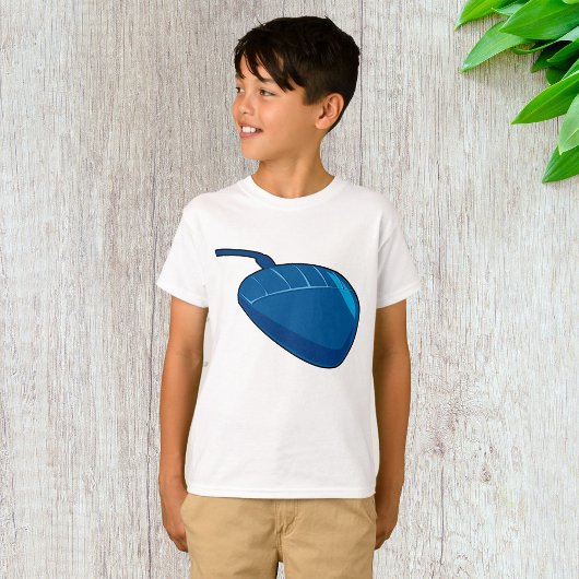T-shirt Cool Blue Computer Mouse Tech