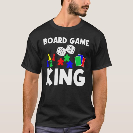 T-shirt Cool Board Games Art For Men Père Meeple Card Ch (Devant)