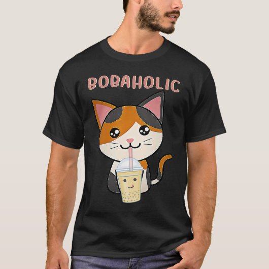 T-shirt Cool Boba Holic Boba Bubble Tea Lovers   1 (Devant)