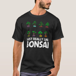 T-shirt Cool Bonsai Arbre Pour Hommes Femmes Plante Dame J