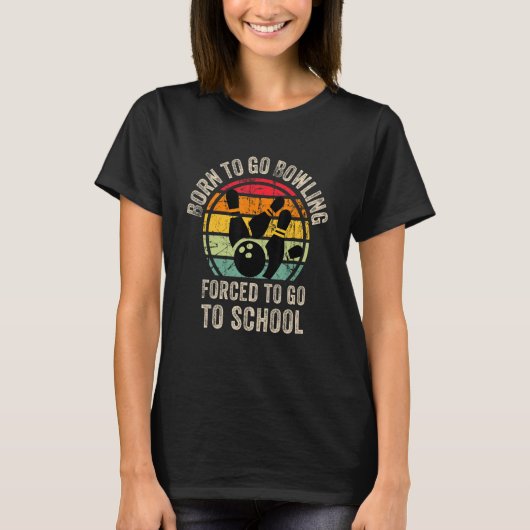 T-shirt Cool Bowling Game Graphic for Son Bowling Ball Spo (Devant)
