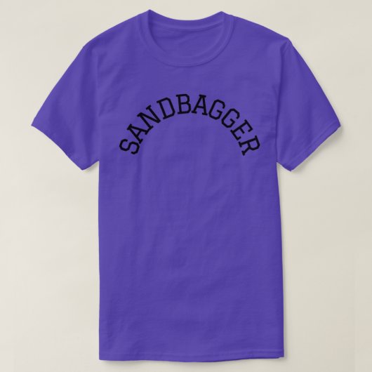 T-shirt Cool Bowling Sandbagger T (Design devant)
