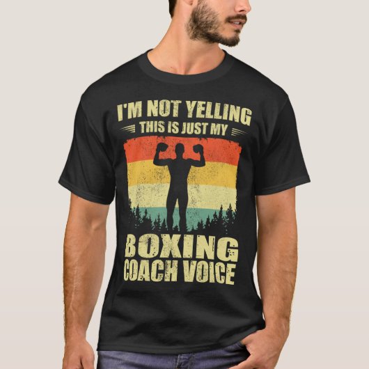 T-shirt Cool Boxing Coach For Men Women Team Boxing Coachi (Devant)