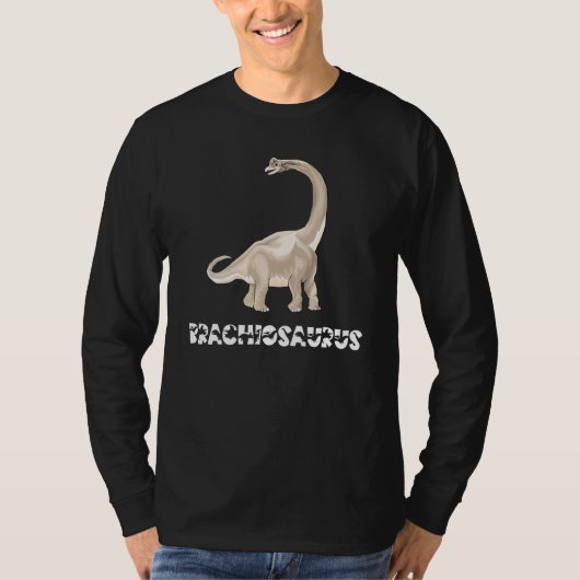 T-shirt Cool Brachiosaurus Dinosaur Dino Saurus Reptile He (Devant)