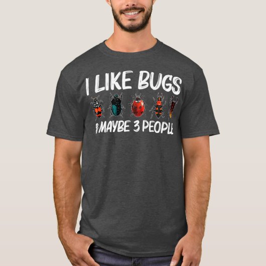 T-shirt Cool Bug Don Pour Hommes Femmes Chasseur De Bugs A (Devant)
