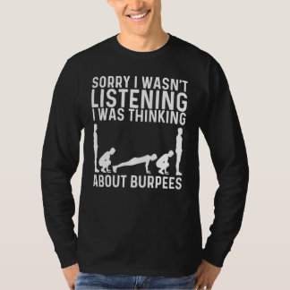 T-shirt Cool Burpee Pour Hommes Femmes Fitness Exercice Sa