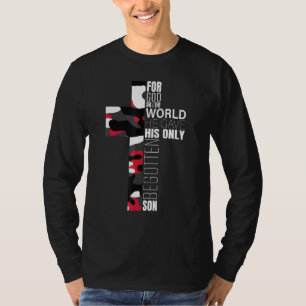 T-shirt Cool Camo Christian Hommes Papa Garçons John 316 V
