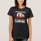 T-shirt Cool Camping For Men Women Camper Hiking Bonfire C (Devant)