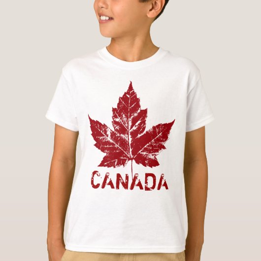 T-shirt Cool Canada Chemise rétro Canada Souvenir Tops (Devant)