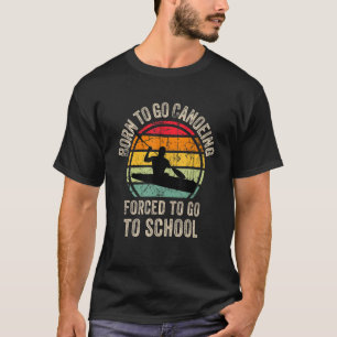 T-shirt Cool Canoë Kayak Graphisme pour Son Canoë pa