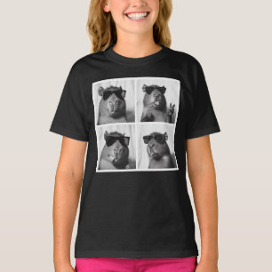 T-shirt Cool Capybara Photographe amusant