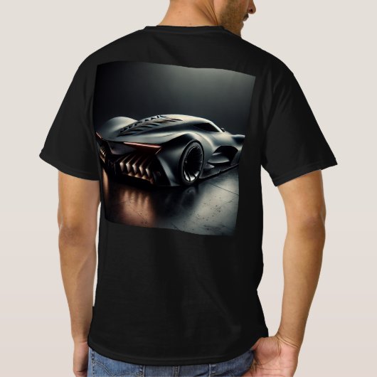 T-shirt Cool car design. (Dos)