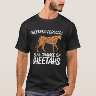 T-shirt Cool Cheetah Design Pour Hommes Femmes Chat Animal