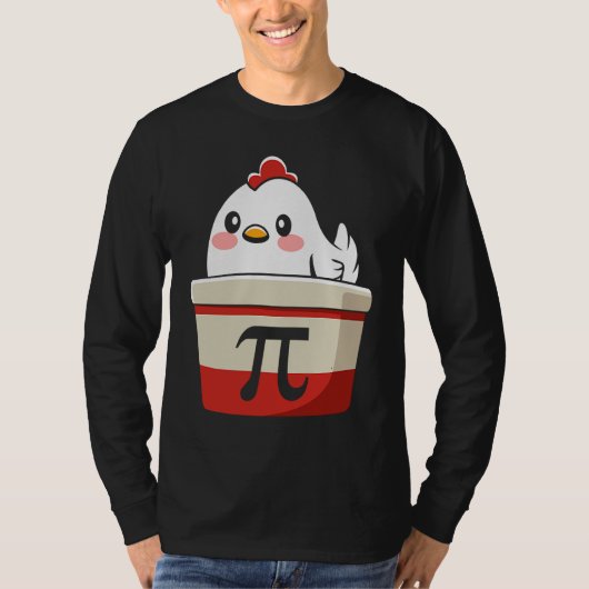 T-shirt Cool Chicken Pot Pi Symbol Math for Teachers Stude (Devant)