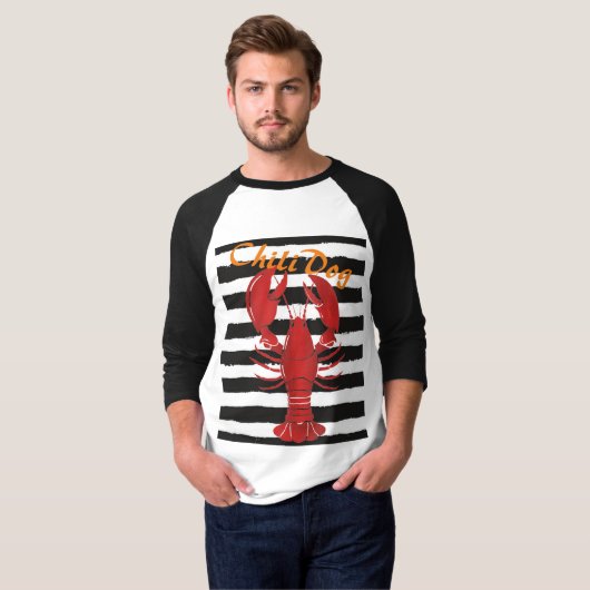 T-shirt cool ChiliDog Boating ! (Devant entier)