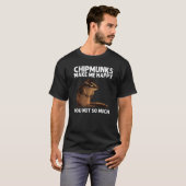T-shirt Cool Chipmunk For Men Women Squirrel Whisperer  Ro (Devant entier)