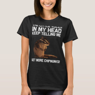 T-shirt Cool Chipmunk Pour Hommes Femme Squirrel Whisperer