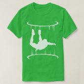 T-shirt Cool Chute Libre Tunnel Vent Bodyfly Indoo (Design devant)