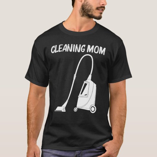 T-shirt Cool Cleaner Art Pour Maman Mama Nettoyant Outils (Devant)