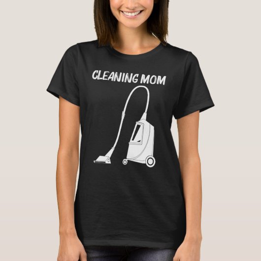 T-shirt Cool Cleaner Art Pour Maman Mama Nettoyant Outils (Devant)