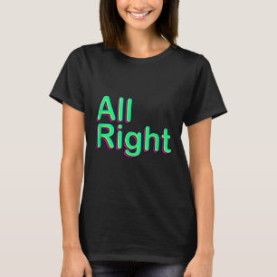 T-shirt Cool Coloré Tous les bons citations Tee - shirts g