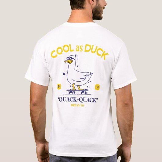 T-shirt Cool comme canard (Dos)