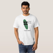 T-shirt Cool comme concombre (Devant entier)