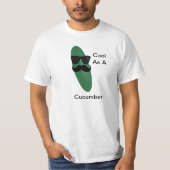 T-shirt Cool comme concombre (Devant)