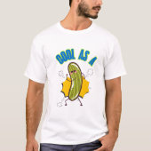 T-shirt Cool comme Cucumber phrases argot idiom drôle (Devant)