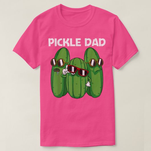 T-shirt Cool Conception de chiche pour papa Père Pickle Al (Design devant)