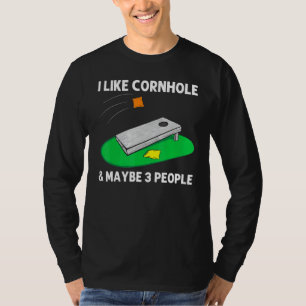 T-shirt Cool Cornhole Design Pour Hommes Femmes Corn Bag T