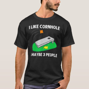 T-shirt Cool Cornhole Design Pour Hommes Femmes Corn Bag T