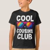 T-shirt Cool Cousins Club Family Matching Funny Cousin Squ (Devant)
