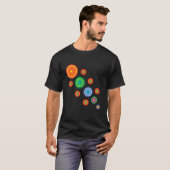 T-shirt Cool Creative Artwork Circle Illustration Art (Devant entier)