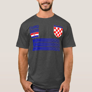 T-shirt Cool Croatia Football Jersey 2020 Soccer Store
