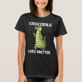 T-shirt Cool Crocodile For Men Women Alligator Reptile Ani (Devant)