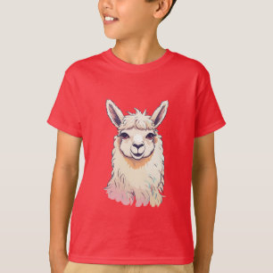 T-shirt Cool Cute Llama