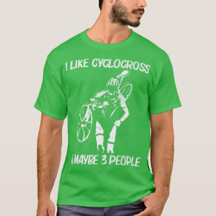 T-shirt Cool Cyclocross Conception Pour Hommes Femme Vélo